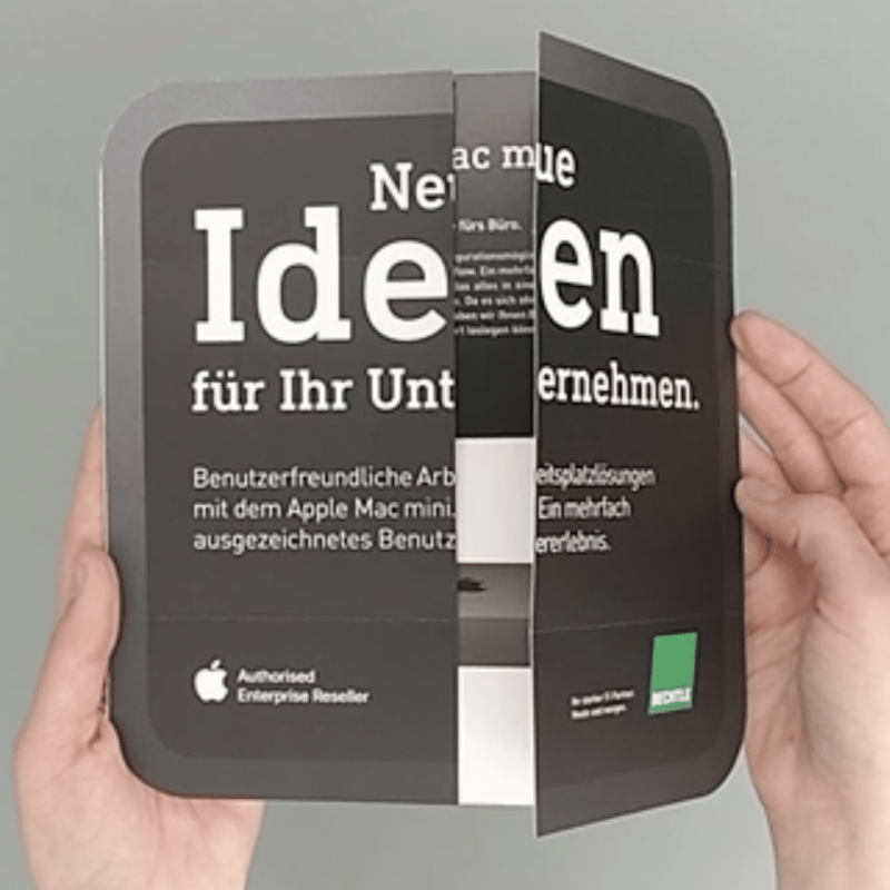 Endlosfaltkarten und Infinitycards als unverzichtbares Marketingwerkzeug